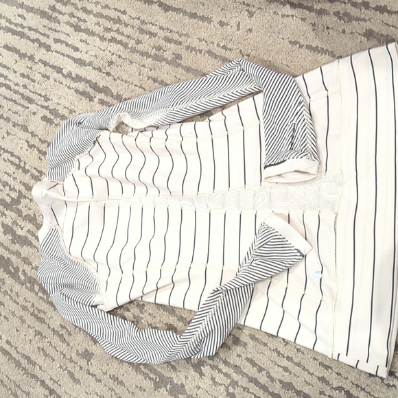 Lululemon Full Tilt Long Sleeve Slalom Stripe Angel Wing / Hyper Stripe Angel W - Picture 13 of 15